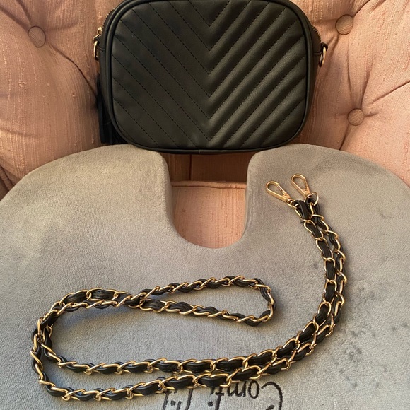 Vegan Leather Crossbody (NWOT) - Picture 3 of 13